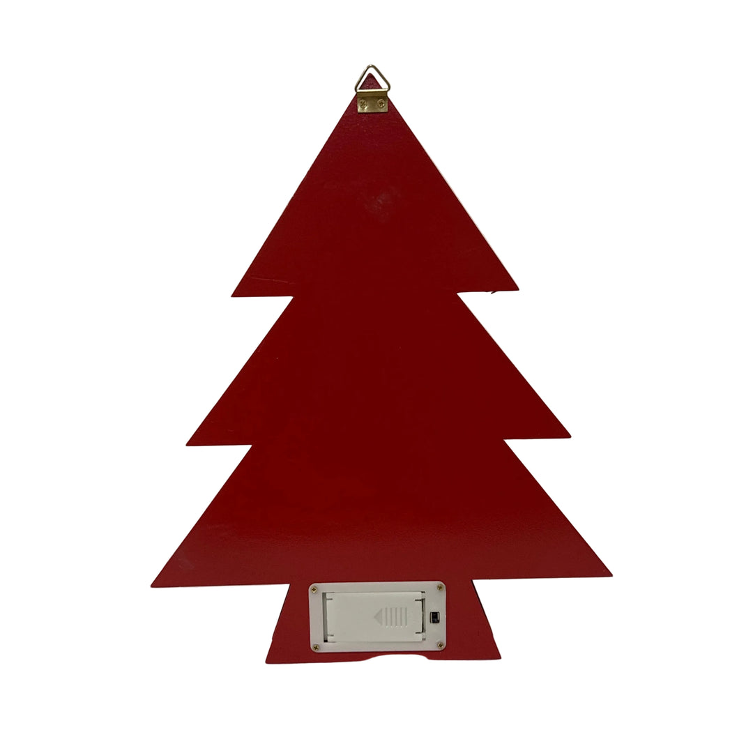 Large Red LED Christmas Tree