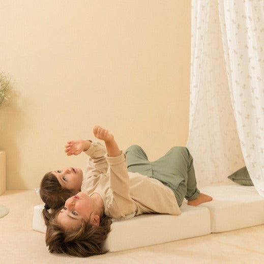 Sleepover Velvet Madras i Night Blue fra Nobodinoz