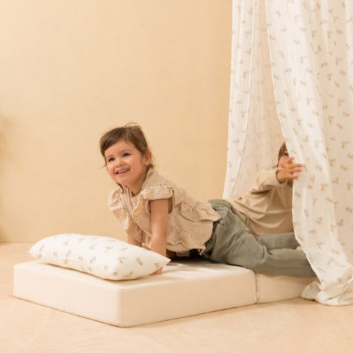 Sleepover Velvet Madras i Night Blue fra Nobodinoz