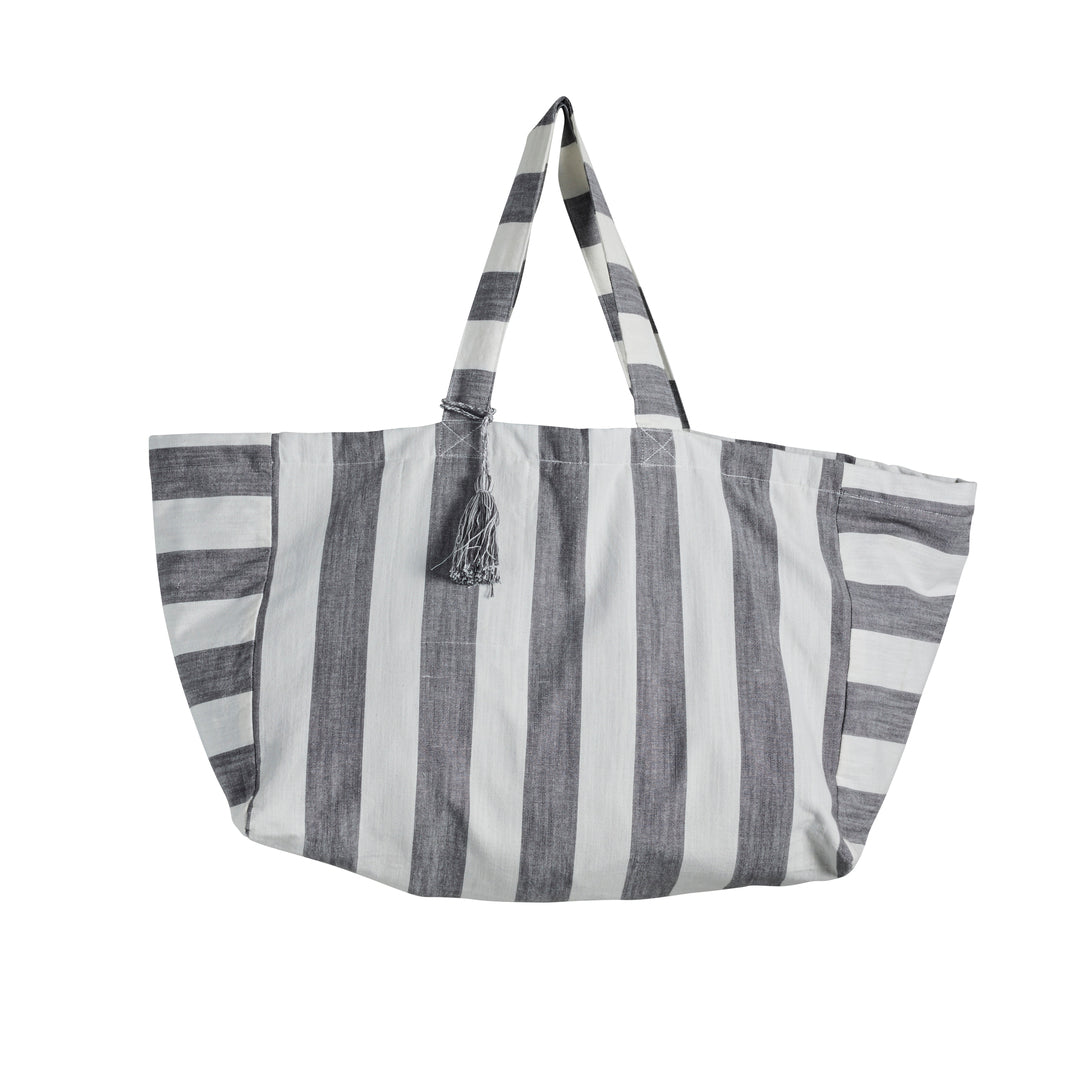 Felima Tote Bag Linen in Dark Grey