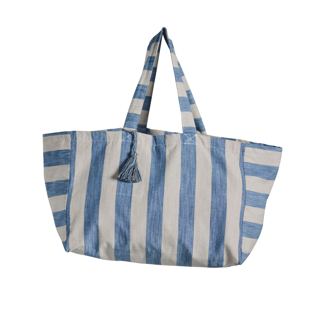 Felima Tote Bag Linen in Blue