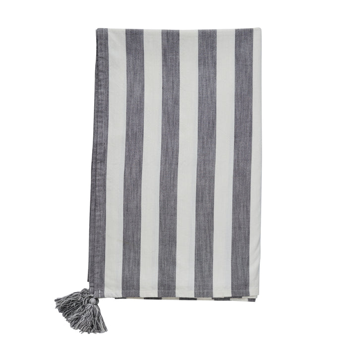 Felima Beach Blanket Linen in Dark Grey