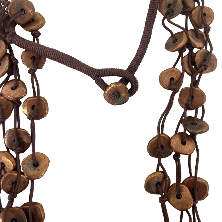 Heavy Handmade Layering Metal Necklace
