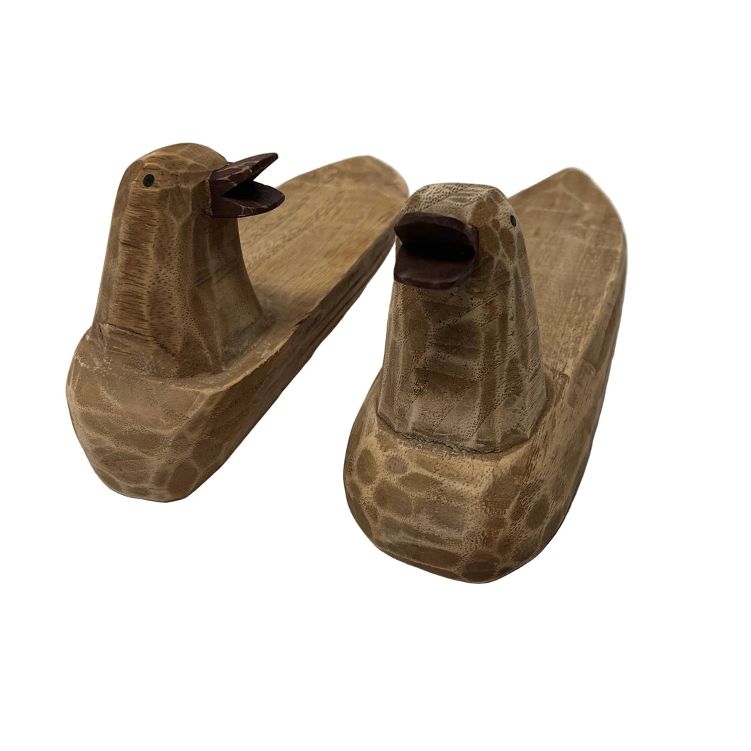 Large Pair Of Wooden Ducks