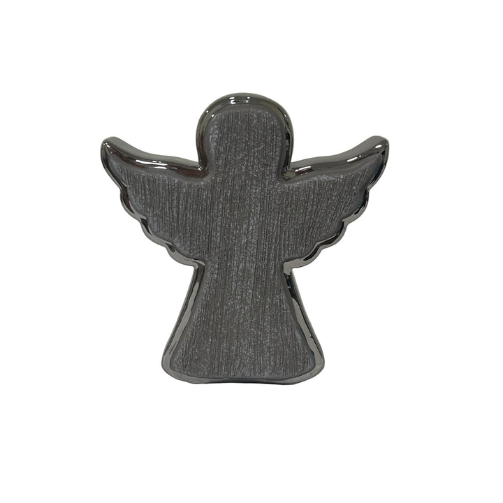 Small Outlined Angel Silver
