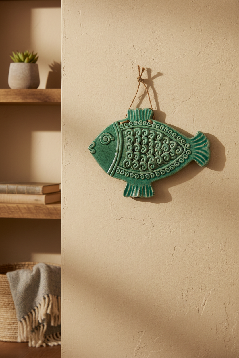 Fish Wall Art Ceramic
