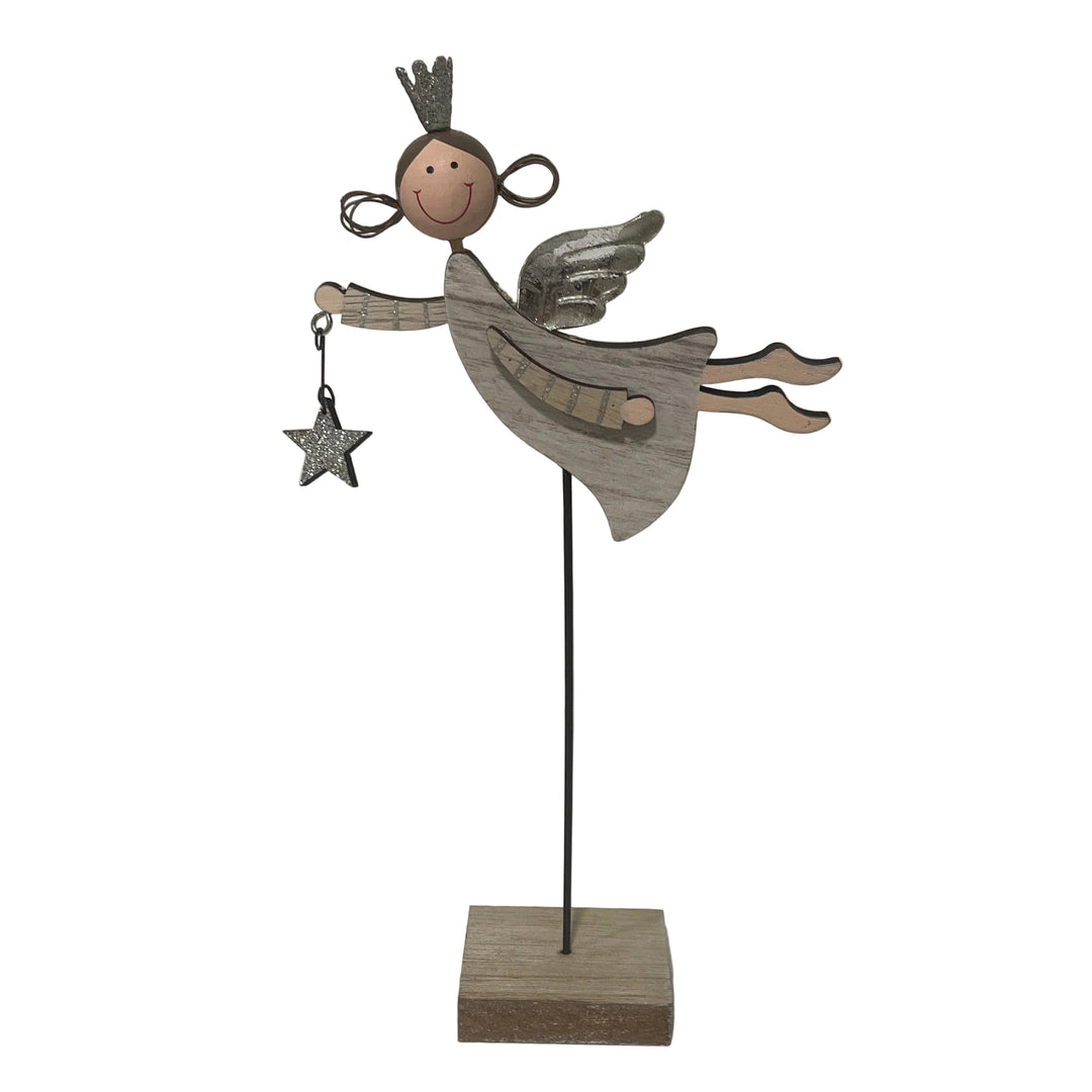 Small Hanging Angel on Plinth