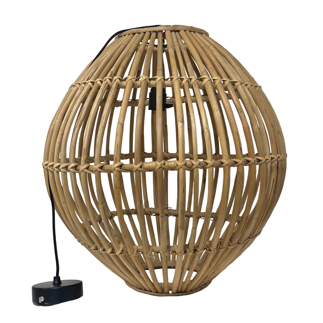 Large Wicker Ceiling Light