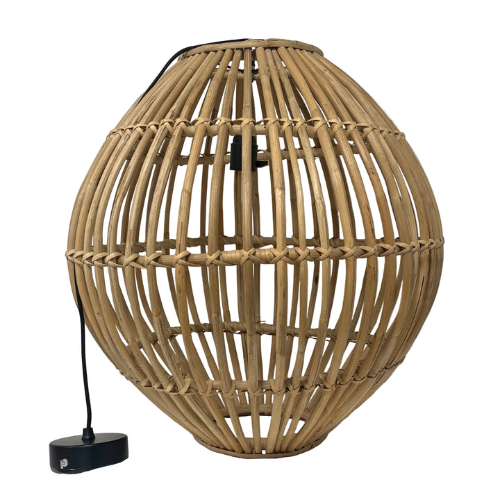 Large Wicker Ceiling Light