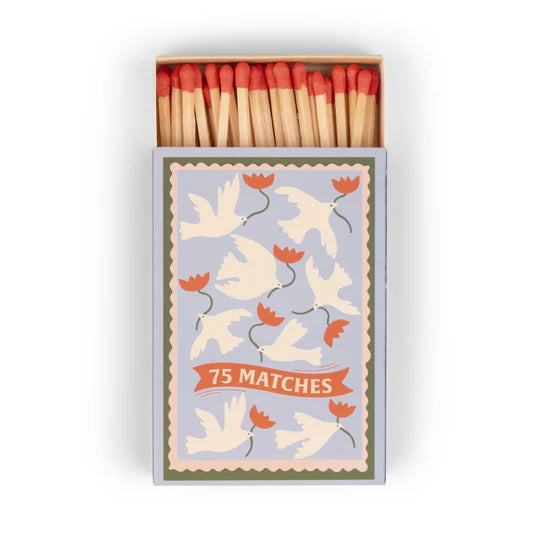 A Dopo Boxed Matches "Flower" set of 75 matches
