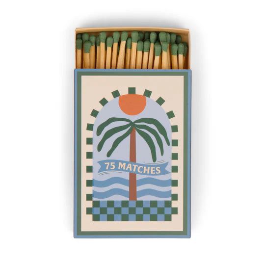 A Dopo Boxed Matches "Palm Tree" set of 75 matches