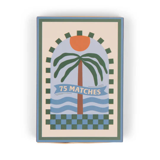 A Dopo Boxed Matches "Palm Tree" set of 75 matches