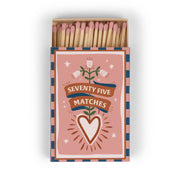A Dopo Boxed Matches "Hearts" set of 75 matches