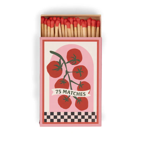 A Dopo Boxed Matches "Tomato Vine" set of 75 matches