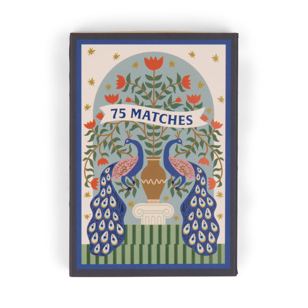 A Dopo Boxed Matches "Peacock" set of 75 matches
