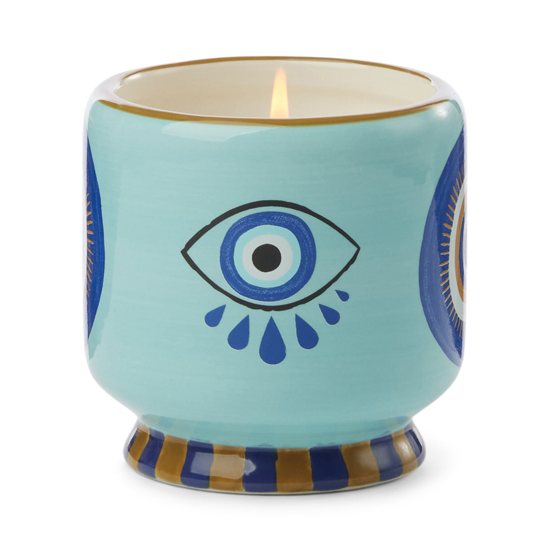 A Dopo Eye Ceramic Candle In Incense & Smoke