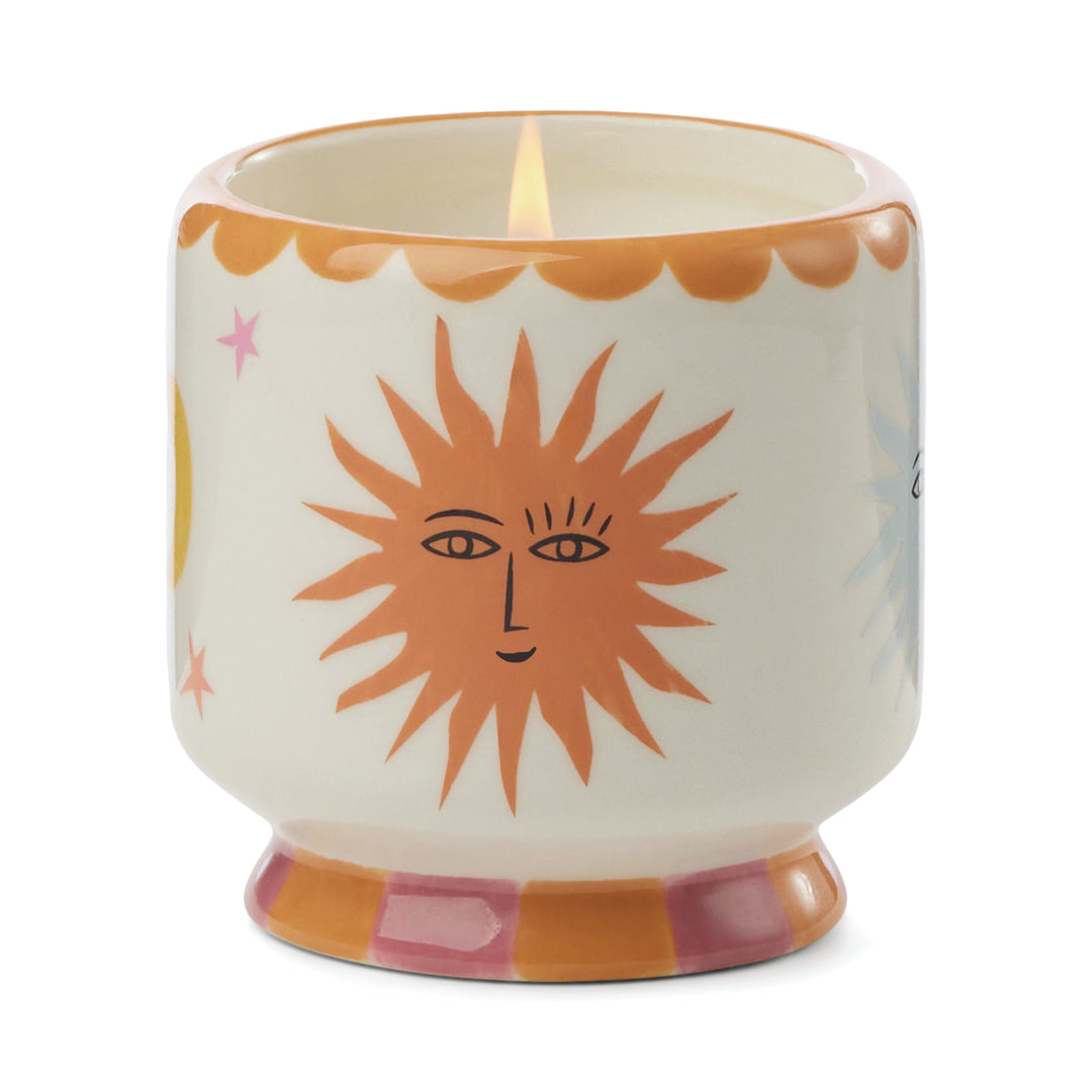 A Dopo Sun Ceramic Candle Orange Blossom