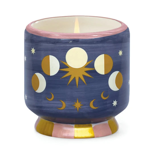 A Dopo Moon Phases Ceramic Candle Jasmine & Rose