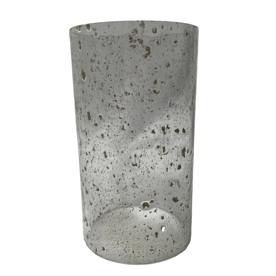 Glass Speckled Pillar Candle Surround