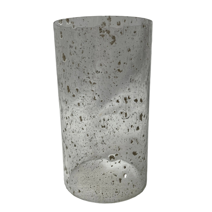 Glass Speckled Pillar Candle Surround