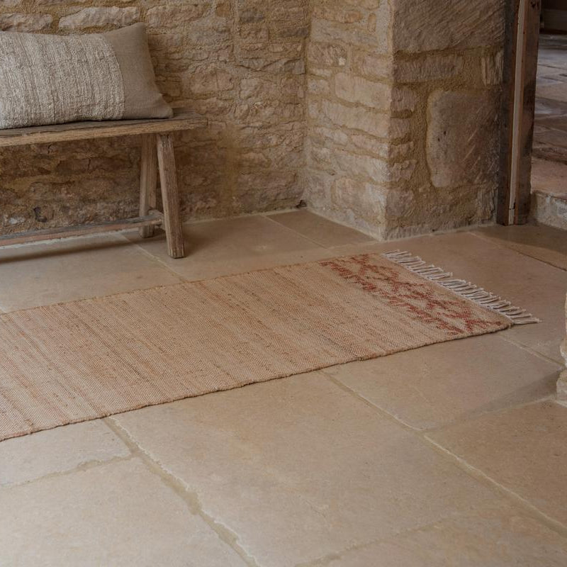 Akari Jute & Cotton Runner in Natural