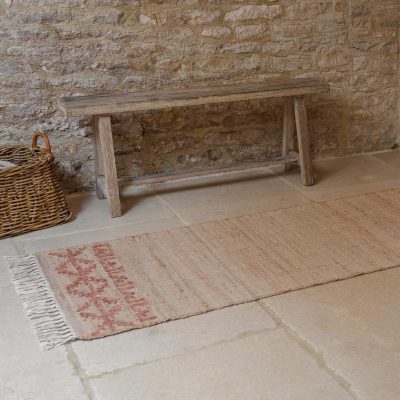 Akari Jute & Cotton Runner in Natural