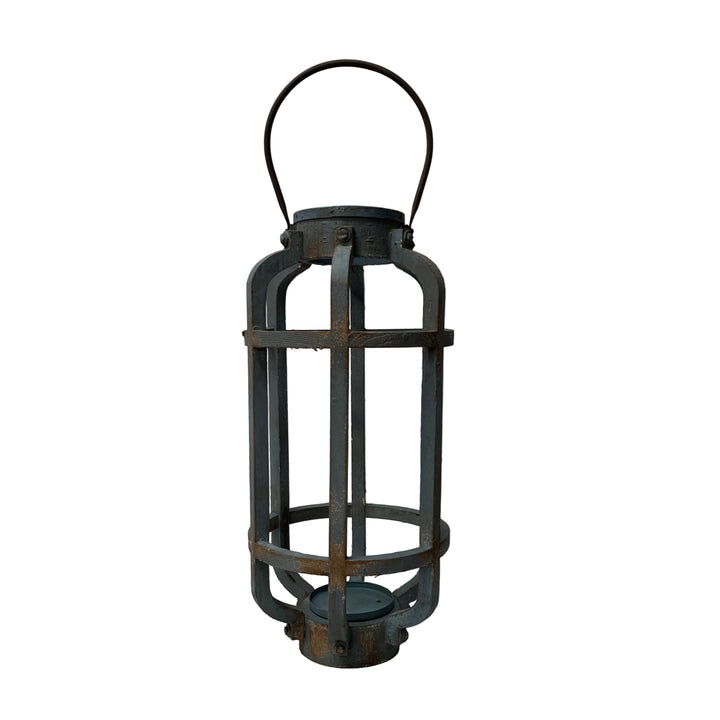 Large Rustic Wooden Lantern