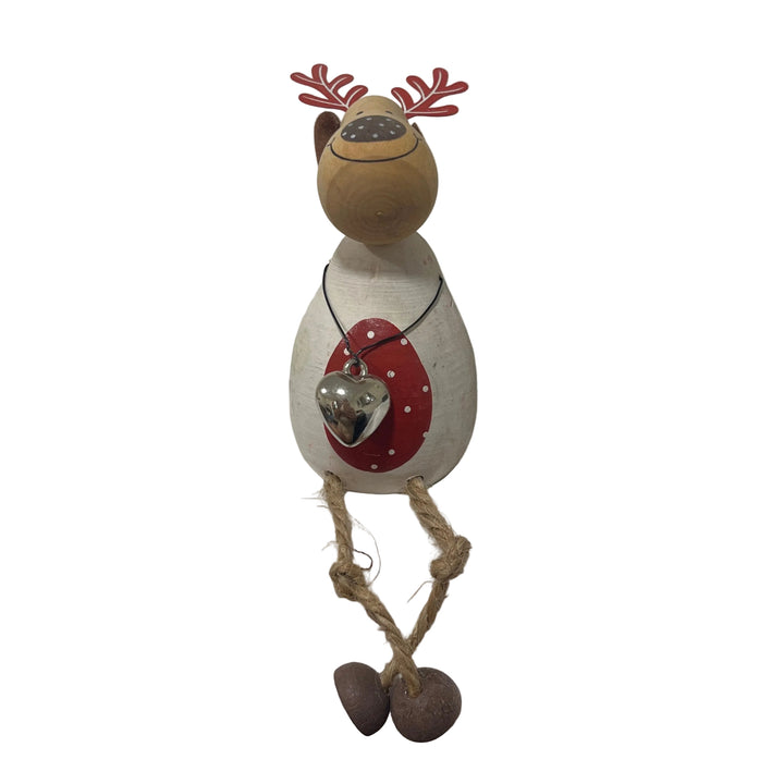 Small White Reindeer Hanger