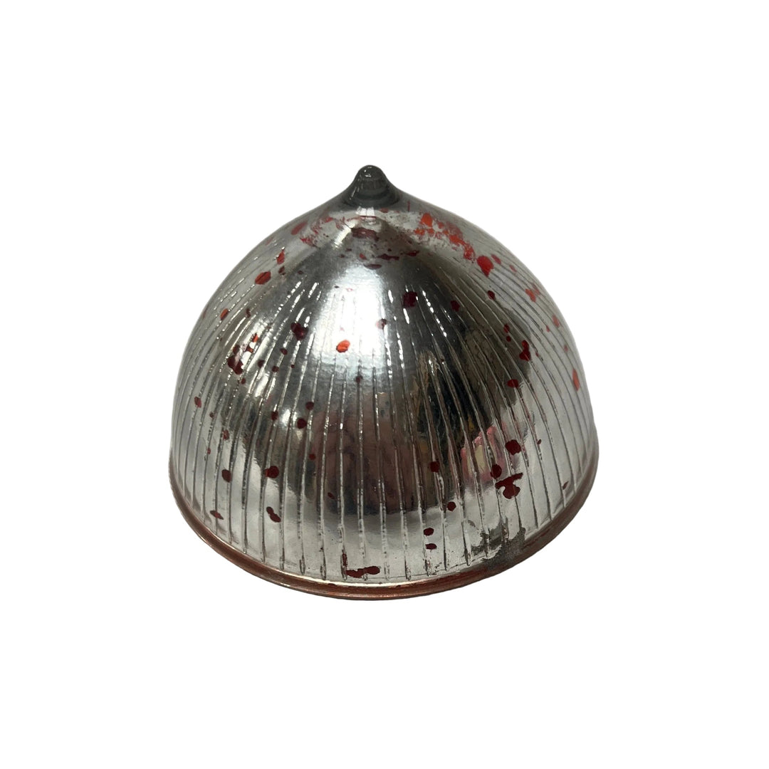 Small Floating Glass Tea Light Orange