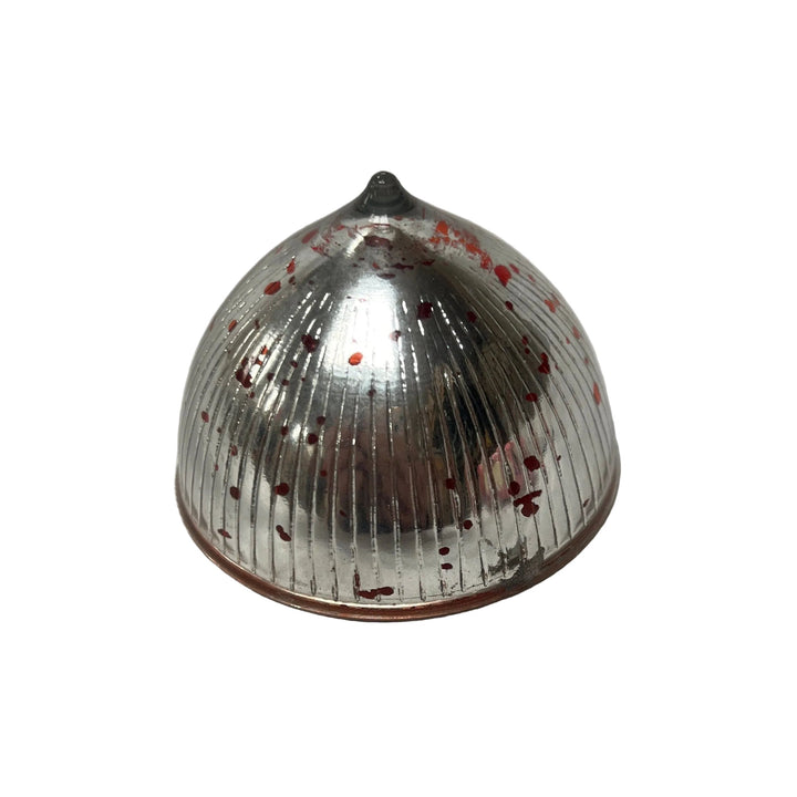 Small Floating Glass Tea Light Orange