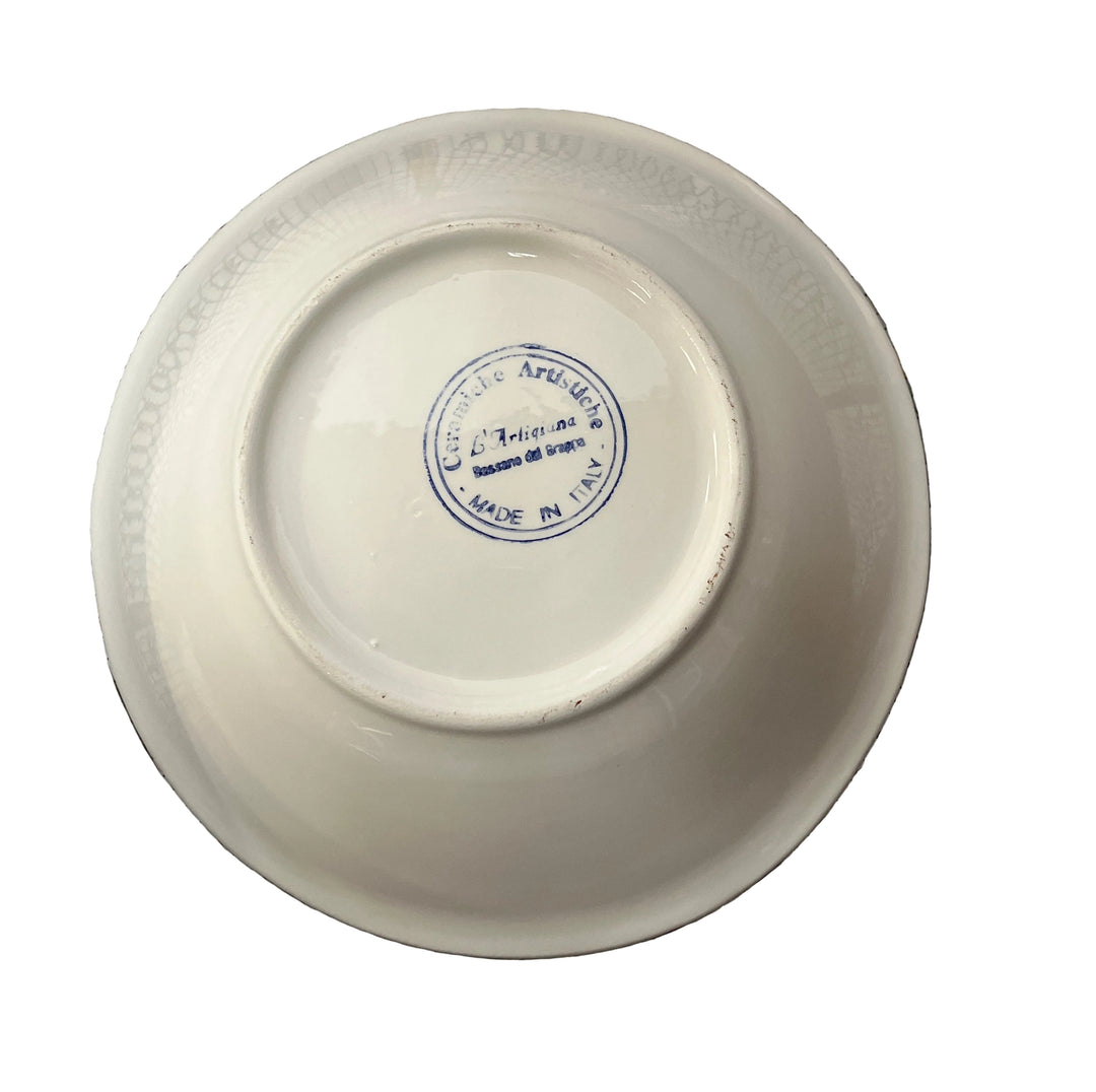 Strawberry Italian Serving Bowl