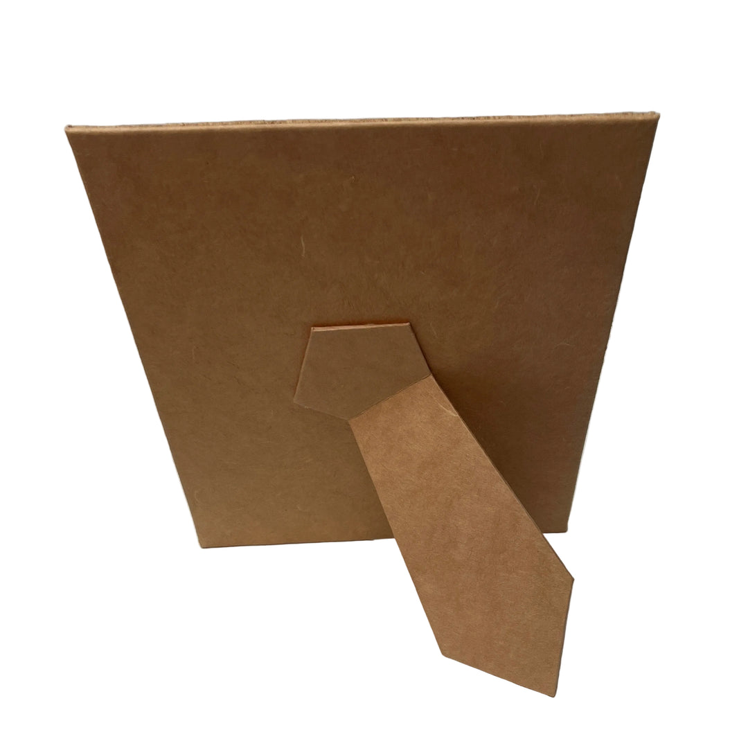 Wooden Affect Paper Photo Frame 5x7