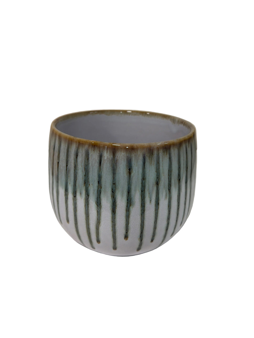 Large Ceramic Planter Green