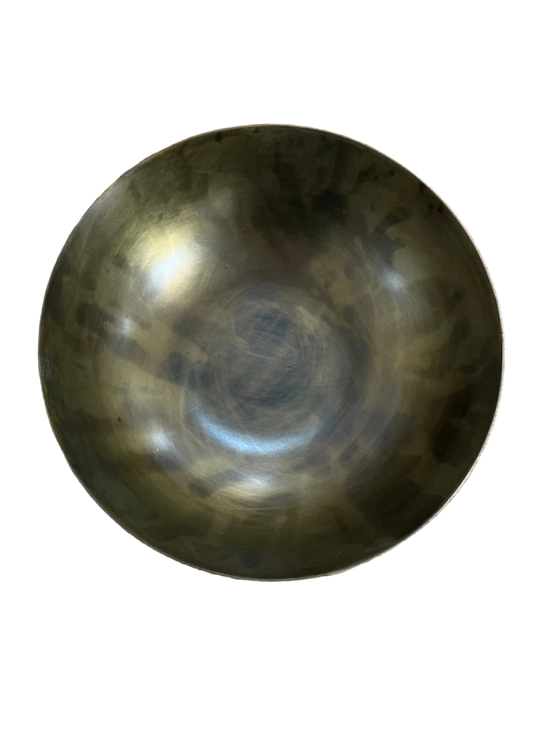 Small Bronze Legged Metal Bowl