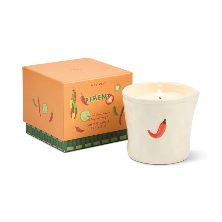 Bistro Piment Ceramic Candle Chilli & Mango