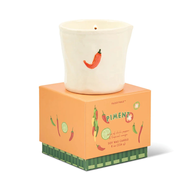 Bistro Piment Ceramic Candle Chilli & Mango