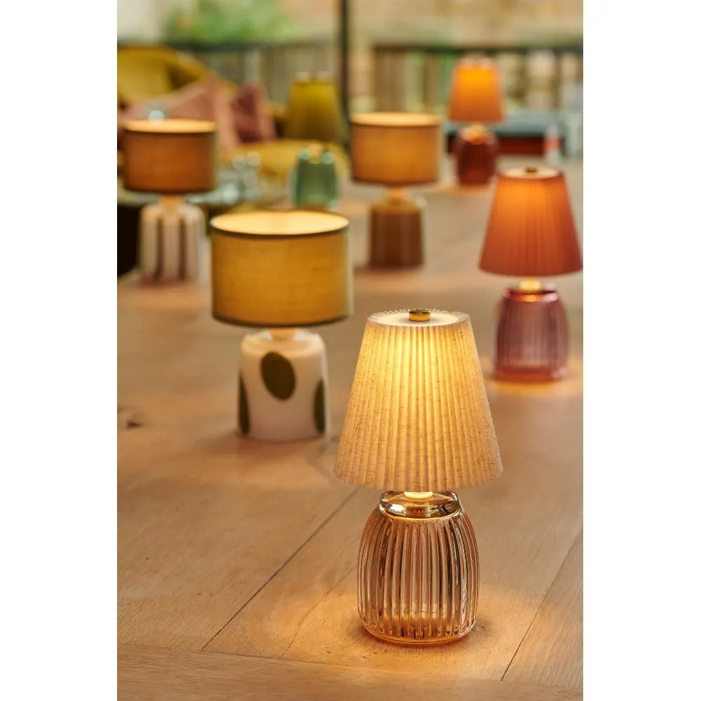 Luma LED Table Lamp in Beige