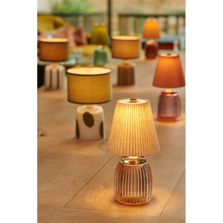 Luma LED Table Lamp in Beige