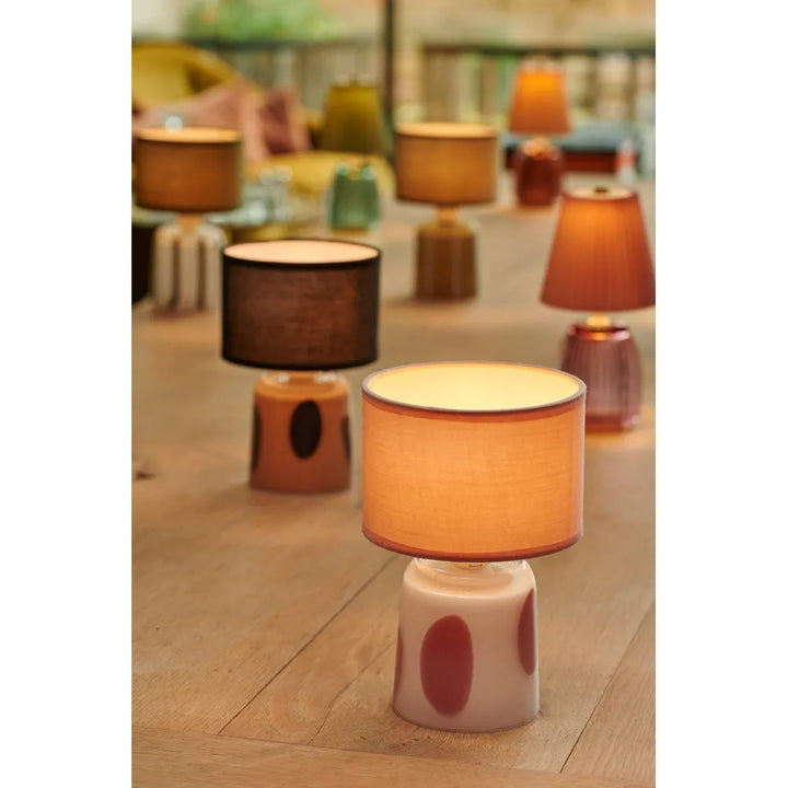 Pixie Pink Polka Dot Table Lamp