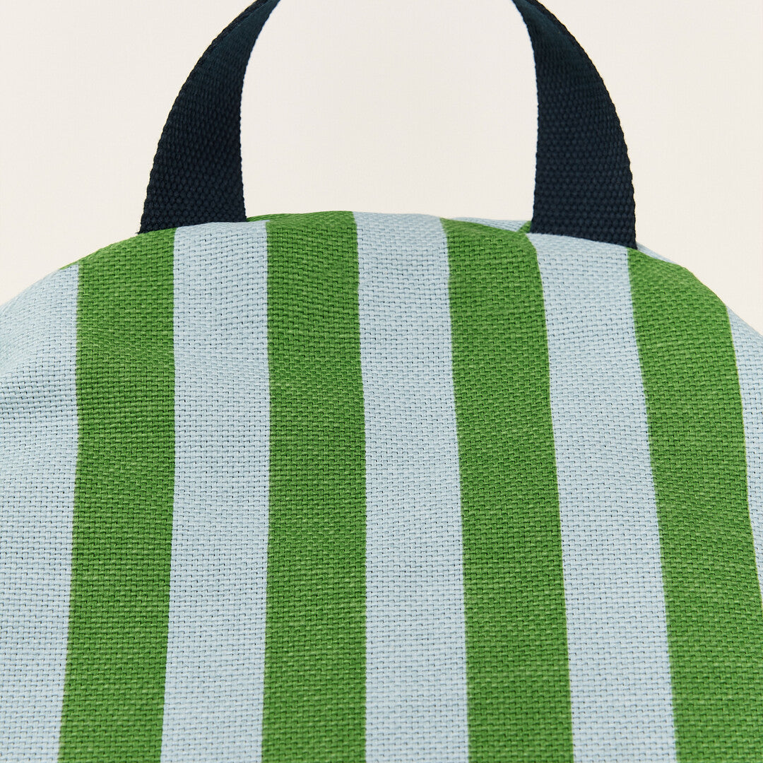 Bliss Kids Long Beanbag Green Blue Stripes