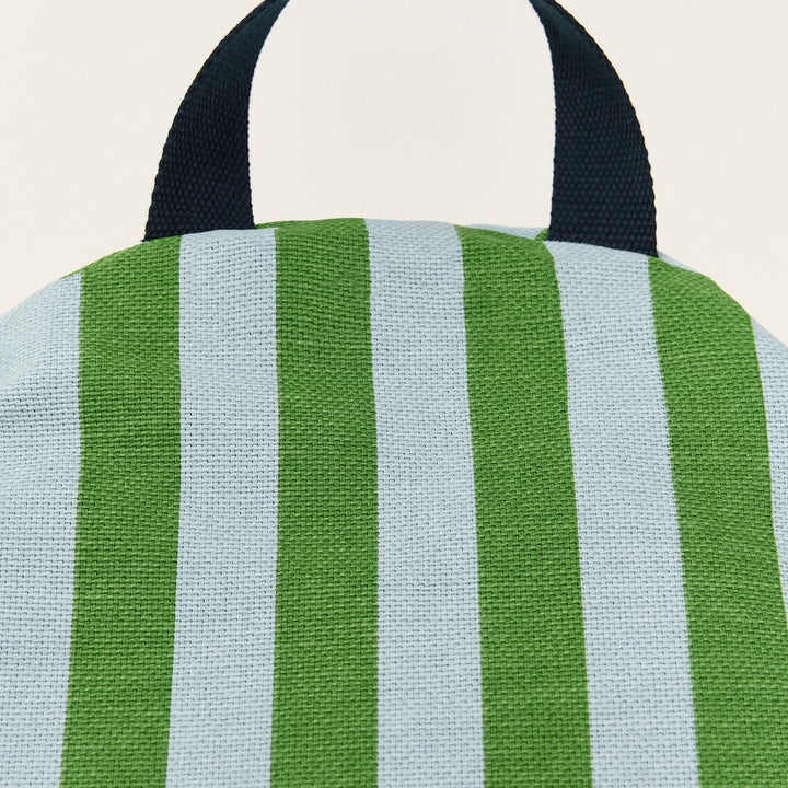 Bliss Kids Long Beanbag Green Blue Stripes