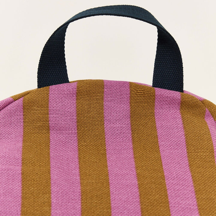 Bliss Kids Long Beanbag Pink Curry Stripes