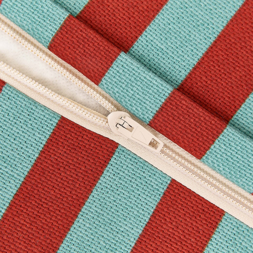 Bliss Kids Long Beanbag Red Teal Green Stripes