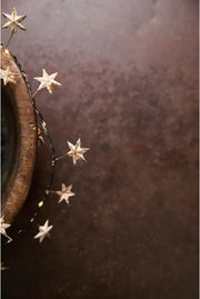 Antique Star LED Garland
