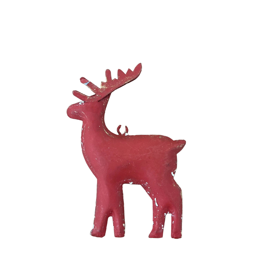 Metal Rustic Deer Hanger