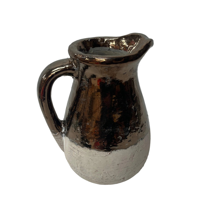 Medium Pitcher Rustic Bronze