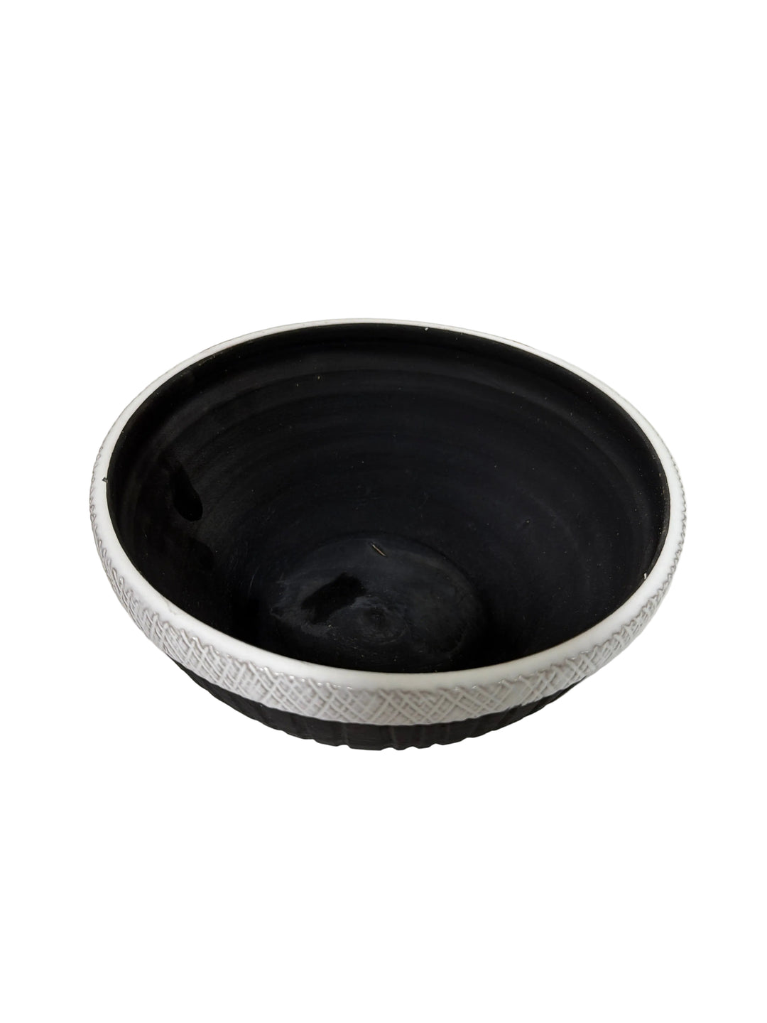 Black & White 10” Bowl House Decor