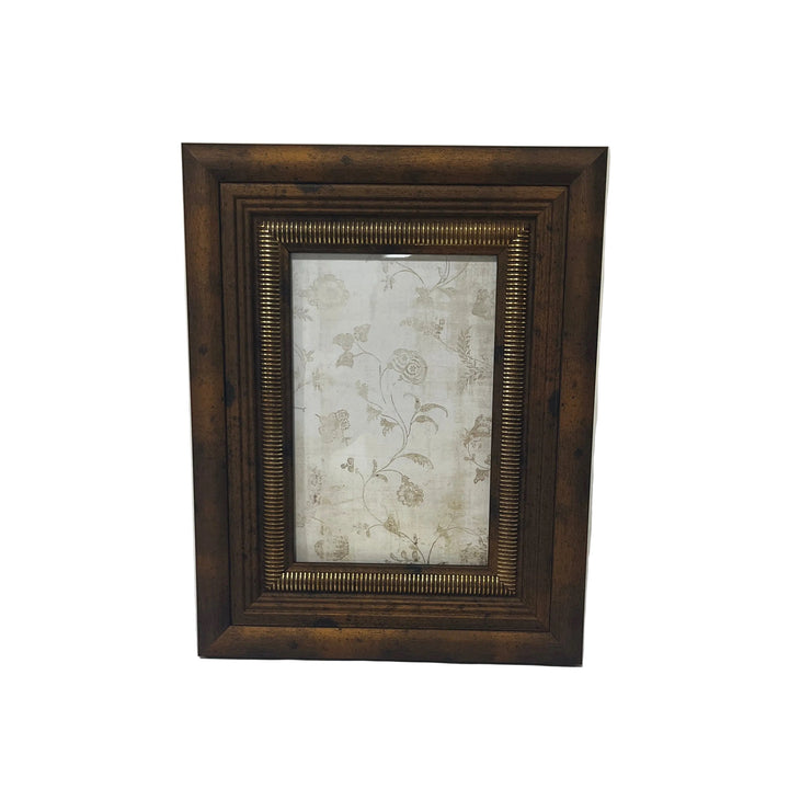 Photo Frame Antique Copper Metal 4X6