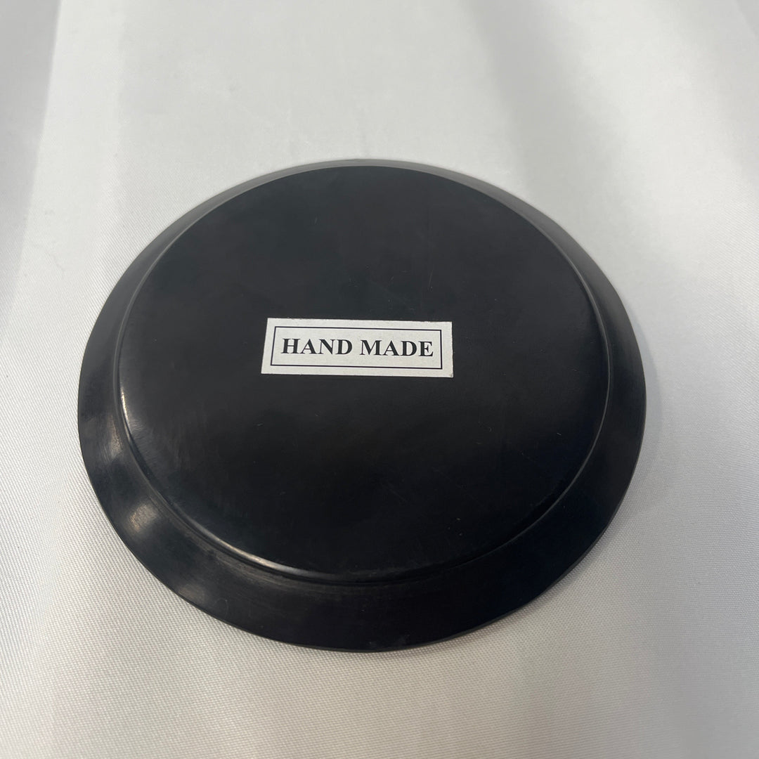 Handmade Carved Incense Stick Holder Small Black Soap Stone