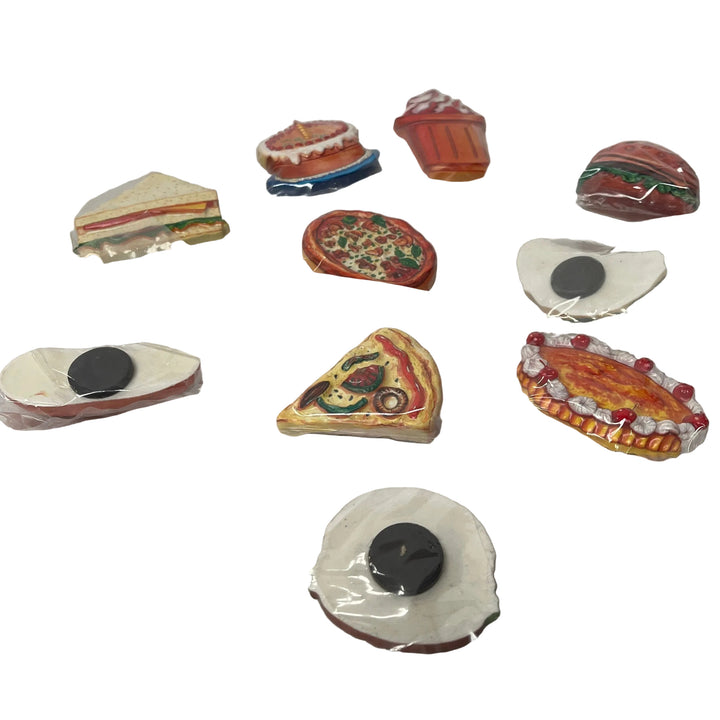 Set Of 10 Fun Novelty Fridge Magnets